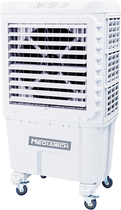 ميديا تك مبرد هواء، 80 لتر، 3 سرعات، 250 وات، MT-AC602 - ابيض