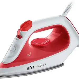 براون مكواه بخار، سيراميك، 1900 وات، بخار 120 غ/د، 1019 Braun - ابيض احمر
