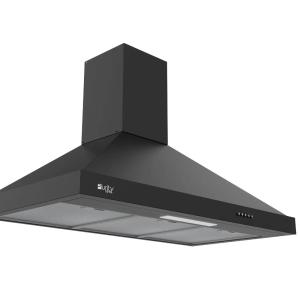 بيورتي شفاط بلت إن، 3 سرعات، 90 سم، إضاءة ليد، PANSY BL 90CM - اسود
