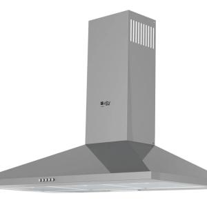 بيورتي شفاط بلت إن، 3 سرعات، 90 سم، إضاءة ليد، ETO PLUS 90 -1K- فضي