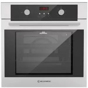 ايكوماتيك فرن بلت إن، غاز، 60 سم، 67 لتر، شواية، ديجيتال، G6424TDX - فضي