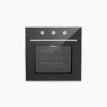 ايكوماتيك فرن بلت إن، غاز، 60 سم، 67 لتر، شواية، G6444GT - اسود
