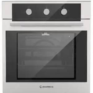 ايكوماتيك فرن بلت إن، غاز، 60 سم، 67 لتر، شواية، ديجيتال، G6424T - فضي