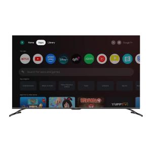 تورنيدو شاشة سمارت، 50 بوصة، دقة 4K،  جوجل، مزودة بريسيفر داخليي، 50UA3400E - اسود