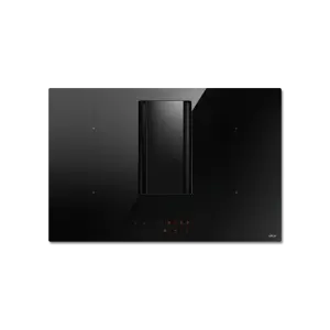 اليكا مسطح بلت إن، 83 سم، 4 عين، تحكم تاتش، شفاط مدمج، Nikoatesla Alpha - اسود