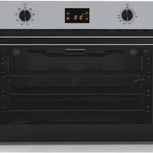 بيورتي فرن بلت إن، غاز، 90سم، 98 لتر، ديجيتال، مروحة تبريد، KPT908GGD X - اسود