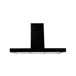 بيورتي شفاط بلت إن، 3 سرعات، 90 سم، إضاءة ليد، FLATO BL 90cm - اسود