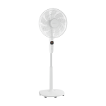 Toshiba Fan, Stand, 16 Inch, 9 Blades, Remote Control, F-DSD70EG(W) - White