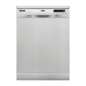 Zanussi Dishwasher, 13 Place Settings, 60cm, 5 Programs, Digital, ZDF26004XA - Silver