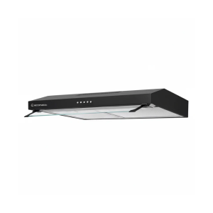 Icomatic Built-in Flat Hood, 60 cm, 650 m³/h, 3 Speeds, LED Lighting, H66NFFBK - Black