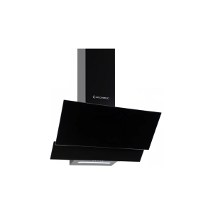 Ecomatic Built-in Decorative Hood, 60 cm, 1000 m³/h, 3 Speeds, H610MRB - Black
