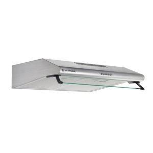 Ecomatic Built-in Cooker Hood, Flat, 80 cm, 650 m³/h, 3 Speeds, H86NCF - Silver