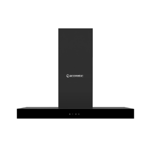 Ecomatic Built-in Hood, 90 cm, 1000 m³/h, 3 Speeds, Remote Control, H910TTBK - Black