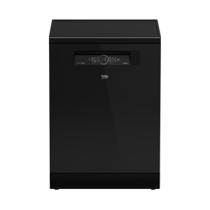 Beko Dishwasher, 60 cm, 15 Place Settings, Inverter, 6 Programs, BDFN36531GB - Black