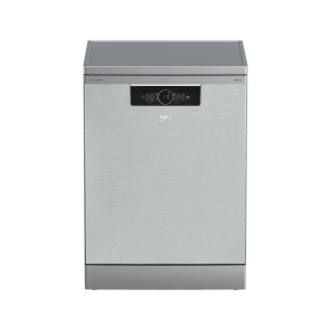 Beko Dishwasher, 15 Place Settings, 6 Programs, Inverter, BDFN36531XC - Silver