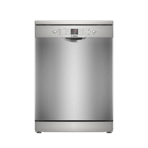 Bosch Dishwasher, 60 cm, 13 Place Settings, 6 Programs, Digital, SMS26AI00V - Silver