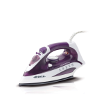 Ariete Steam Iron, 2000W, Ceramic Soleplate, 300ml, 6235 Ariete - White Purple