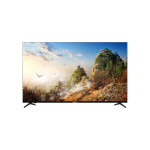 Sharp TV, 65 inch, with built-in receiver, frameless, 4TC65FJ16EX - Black