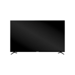 Sharp TV, 65 inch, with built-in receiver, frameless, 4TC65FJ16EX - Black