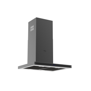 بيورتي شفاط مطبخ تركى، 60 سم، 5 سرعات، اضاءة ليد، قوة شفط TSD DARK INOX PRO PLUS 60cm - اينوكس