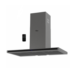 بيورتي شفاط مطبخ تركى، 90 سم، 5 سرعات، اضاءة ليد، قوة شفط TSD DARK INOX PRO PLUS 90cm - اينوكس
