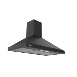 بيورتي شفاط مطبخ، بلت ان، 90 سم، قوة شفط 1000 م3/س، 3 سرعات، اضاءة ليد، Pansy Pro Plus BL 90cm - اسود