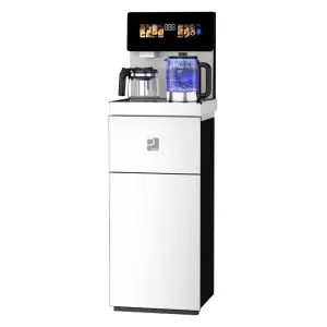 بيورتي مبرد مياه، سمارت، ماكينة تحضير شاي، ديجيتال، بارد/ساخن، ريموت كنترول، PFK68WH - ابيض