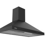 بيورتي شفاط بلت إن، 90 سم، قوة شفط 650 م3/س، 3 سرعات، اضاءة ليد، Roma BL 90cm - اسود