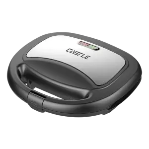 Castle Waffle Maker, 750 Watt, SMW-1750 - Black