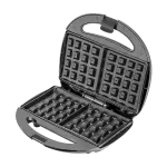 Castle Waffle Maker, 750 Watt, SMW-1750 - Black