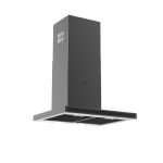 بيورتي شفاط مطبخ تركى، 60 سم، 5 سرعات، اضاءة ليد، قوة شفط TSD DARK INOX PRO PLUS 60cm - اينوكس