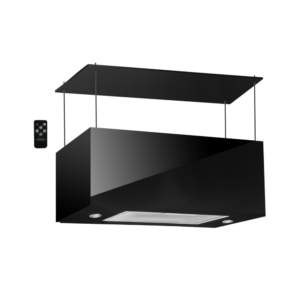 بيورتي شفاط بلت إن، 3 سرعات، 90 سم، اضاءة ليد، DIAMOND BL ISLAND90cm - اسود