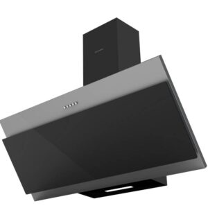 ايكوماتيك شفاط بلت إن، 90 سم، H9106EBX - اسود فضي