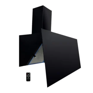 بيورتي شفاط بلت إن، 3 سرعات، 90 سم، اضاءة ليد، ROSE PLUS BL 90CM - اسود