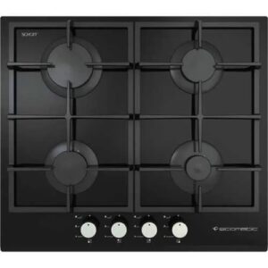 ايكوماتك بوتاجاز بلت إن، غاز، 60 سم، 4 شعلة، S627QC -اسود