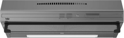 بيكو شفاط بلت إن، 60 سم، ستانلس، 2 موتور، CFB6433XFE - فضي