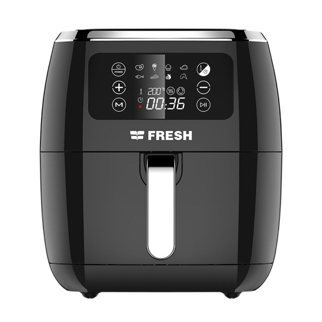 فريش قلاية بدون زيت، 7 لتر، 1800 وات، ديجيتال، 7864 XLARGE - اسود