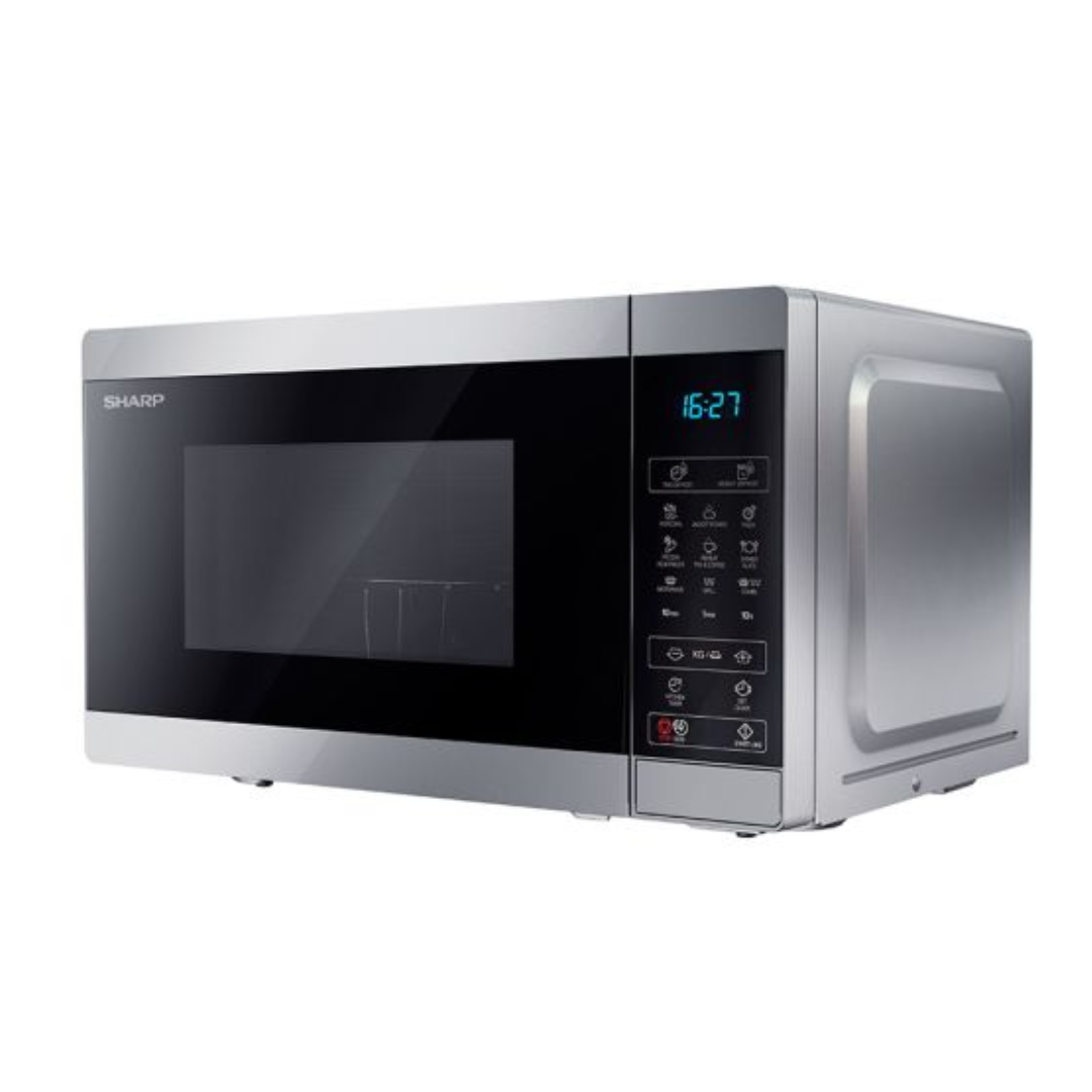 شارب ميكرويف، 25 لتر، 900 وات، شواية، ديجيتال، R250MGRSL2 - فضي