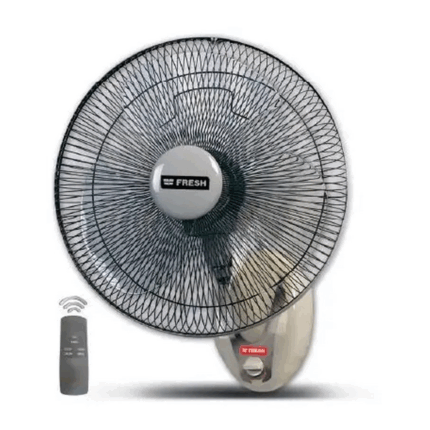 فريش مروحة حائط، 16 بوصة، 3سرعات، ريموت، Wall Fan remote-4535 - ابيض