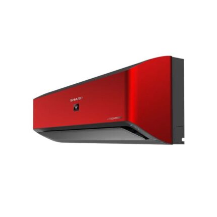 Sharp Split Air Conditioner, 2.25 HP, Cooling - Heating, Inverter AY-XP18YHER - Red