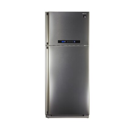شارب ثلاجة، نوفروست، 450 لتر، 16 قدم، 2 باب، SJ-PC58A(ST) - فضي
