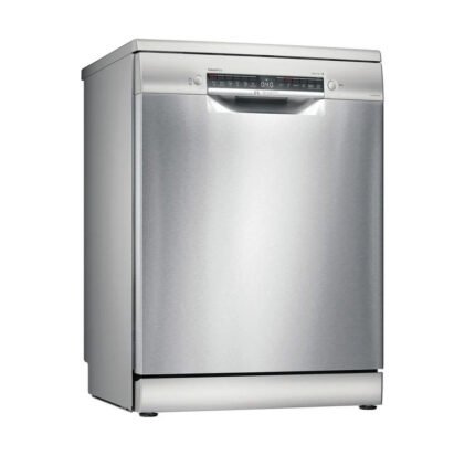 Bosch Serie 4 Dishwasher, 13 Place Settings, 6 Programs, 60 cm, SMS4EMI60V - Silver