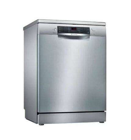Bosch Serie 4 Dishwasher, 12 Place Settings, 6 Programs, 60 cm, SMS46JI01V - Silver