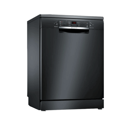 Bosch Serie 4 Dishwasher, 13 Place Settings, 6 Programs, 60 cm, SMS46NB01V - Black