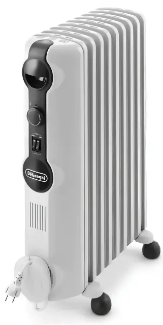 DeLonghi Oil Heater, 9 Fins, 2000 Watts, TRRS0920 - White