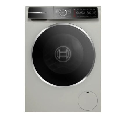 Bosch Serie 8 Automatic Washing Machine, 9 kg, 1400 RPM, WGB2440XEG - Silver