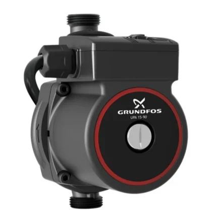 Grundfos Water Pressure Booster Motor for Gas Heater, 10 Liters, ITM-99538895 - Black