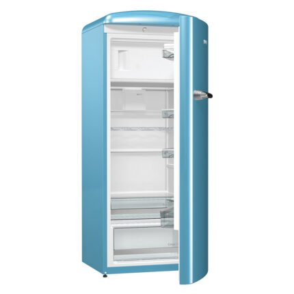 Gorenje Refrigerator, 1 Door, 260 Liters, ORB153BL - Light Blue