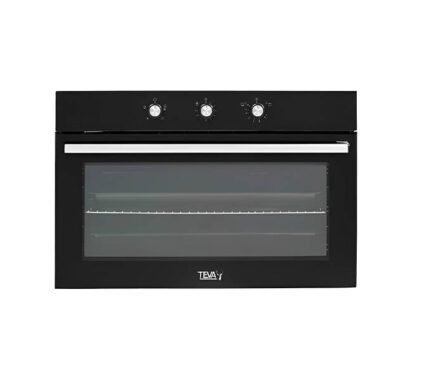 تيفا فرن بلت إن، 90 سم، 125 لتر، غاز، QGSTYL 125 BLACK - اسود