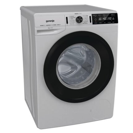 Gorenje Washing Machine, 9 kg, 1400 RPM, Inverter, WA946AS - Silver